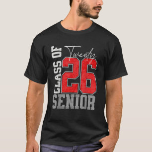 Class Of 2026 Twenty 26 Graduation Senior 2026  T-Shirt