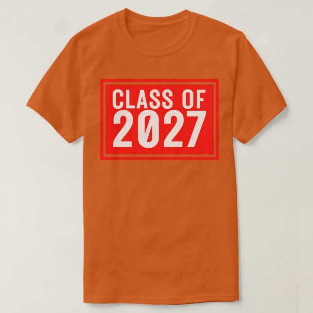 Class of 2027 5 T-Shirt (Design Front)