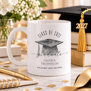 Class of 2027 Personalised Graduation Gift Coffee Mug