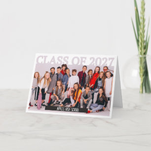 Class of 2027 Photo Graduation Announcement Card