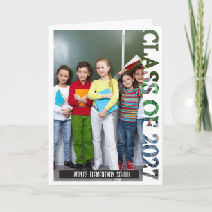 Class of 2027 Photo Graduation Announcement Card