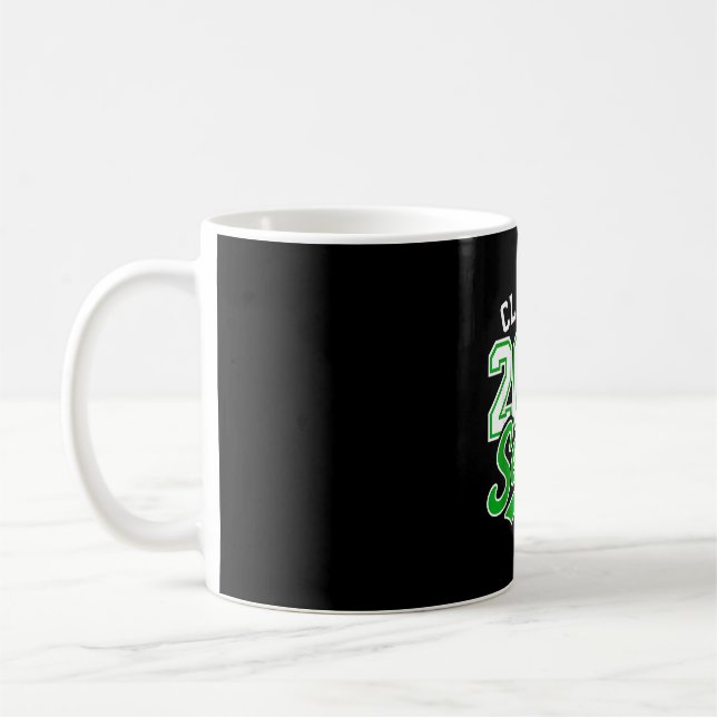 Class of 2027 senior 2027 back to school coffee mug (Left)