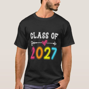 Class Of 2027 Senior 27 Graduation Last Day Of Sch T-Shirt