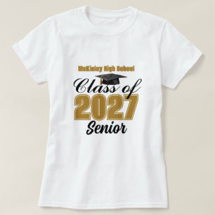 Class of 2027 Senior Custom High School Women's T-Shirt