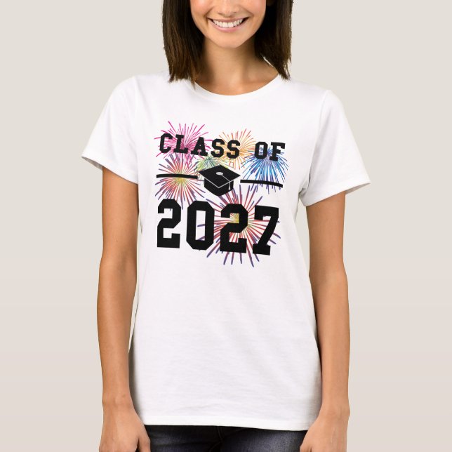 Class Of 2027 Senior Year T-Shirt (Front)