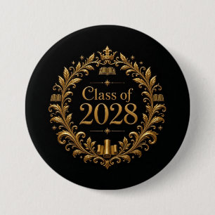 Class of 2028 7.5 cm round badge