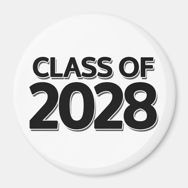 Class of 2028 magnet (Front)