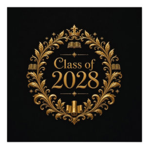 Class of 2028 photo print