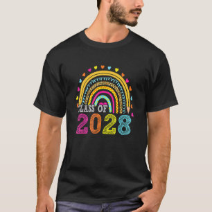 Class Of 2028 Pre K Graduate Preschool Graduation T-Shirt