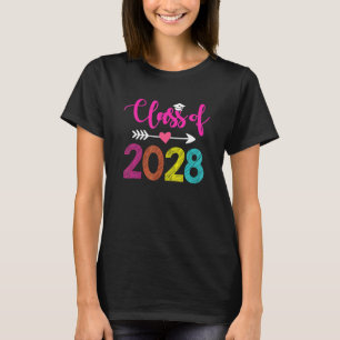 Class Of 2028 Pre K Graduate Preschool Graduation T-Shirt