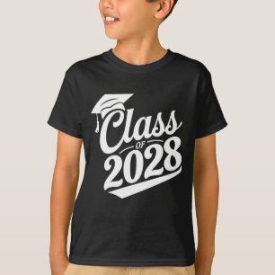 Class Of 2028 Proud Graduate Graduation T-Shirt