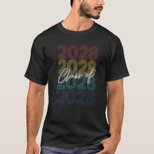 Class Of 2028 Senior 2028 Graduation T-Shirt