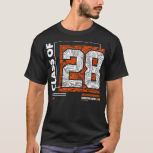 Class of 2028 Urban Streetwear Graduation Class of T-Shirt