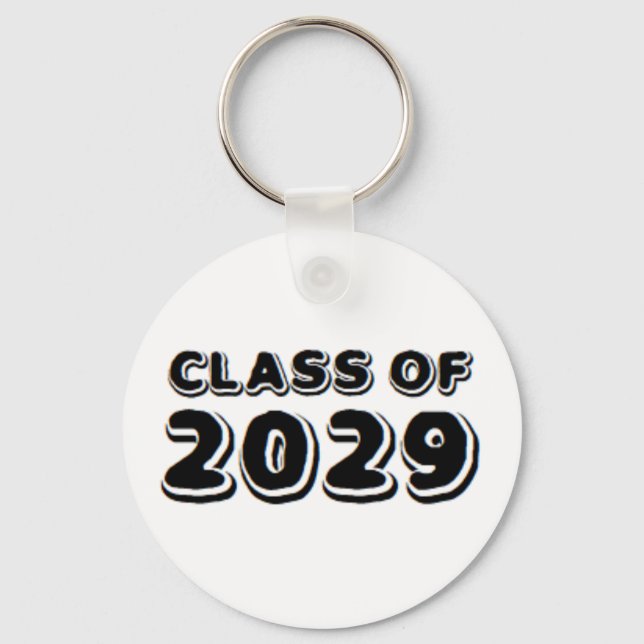 class of 2029 key ring (Front)