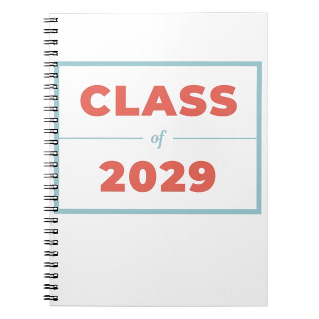 Class of 2029 notebook (Front)