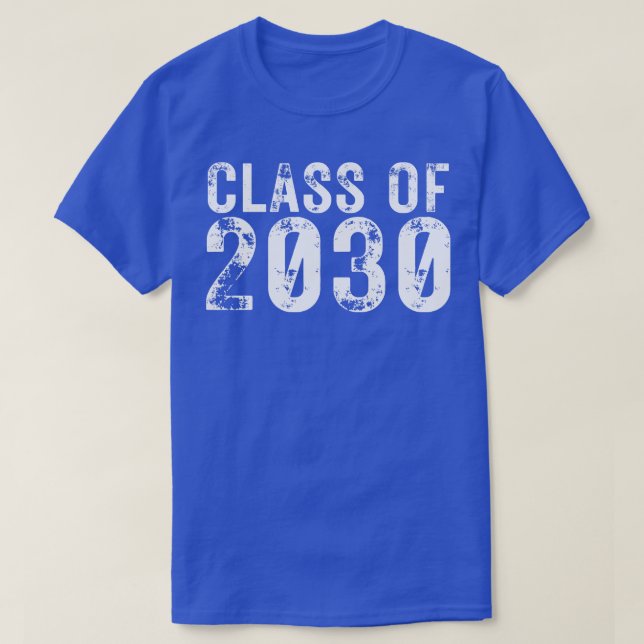 Class of 2030 12 T-Shirt (Design Front)