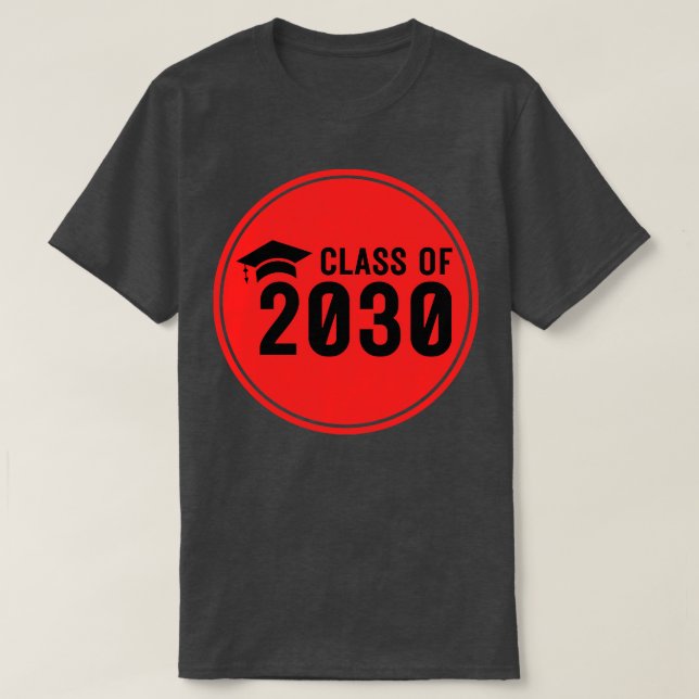 Class of 2030 21 T-Shirt (Design Front)