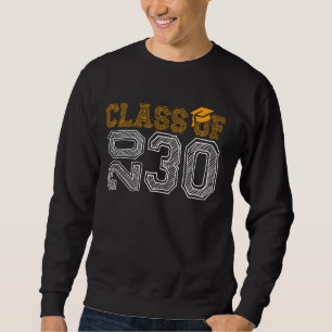 Class Of 2030 Grow With Me Class 2030 Idea Senior Sweatshirt