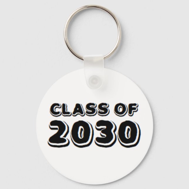 class of 2030 Keychain (Front)
