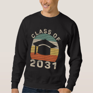 Class of 2031 High School or College Graduation Vi Sweatshirt