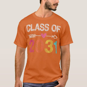 Class Of 2031 PreK Graduate Gift For Mens Womens T-Shirt