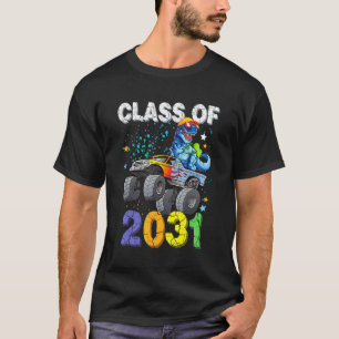 Class Of 2031  Rex Graduation Grow With Me T-Shirt