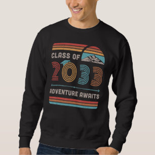 Class Of 2033 Grow With Me 2nd Second Grade 2033 G Sweatshirt
