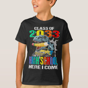 Class Of 2033 High School Here I Come T-Shirt