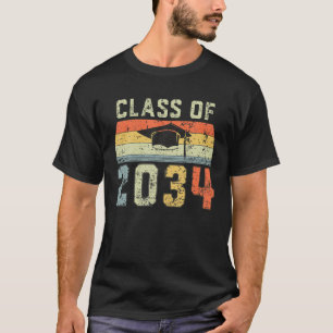 Class Of 2034 Grow With Me Pre-K Graduate T-Shirt