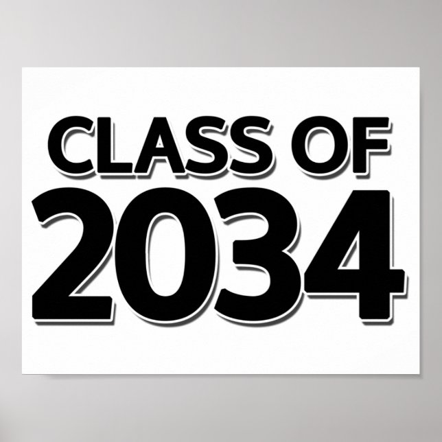 Class of 2034 poster (Front)