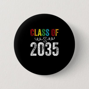 Class Of 2035 6 Cm Round Badge