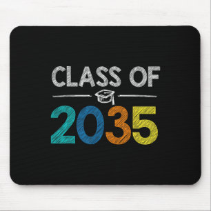 Class Of 2035 First Day Of School Graduation Teach Mouse Pad
