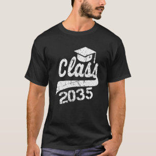Class Of 2035 Grow With Me First Day Of School Kin T-Shirt