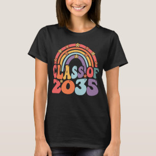 Class Of 2035 Grow With Me First Day Of School T-Shirt