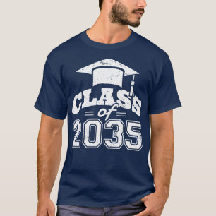 Class Of 2035 Grow With Me Graduation I T-Shirt