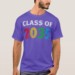 Class Of 2035 Grow With Me Graduation II T-Shirt