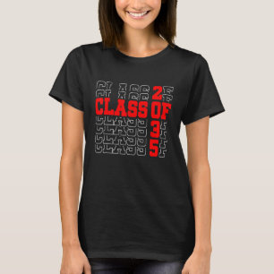 Class Of 2035 Grow With Me Kindergarten Graduate P T-Shirt