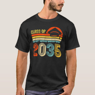 Class Of 2035 Grow With Me Pre-K Graduate Vintage T-Shirt