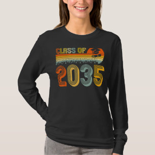 Class Of 2035 Grow With Me Pre K Graduate Vintage T-Shirt