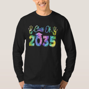 Class Of 2035 Grow With Me  Pre K Kindergarten Tie T-Shirt