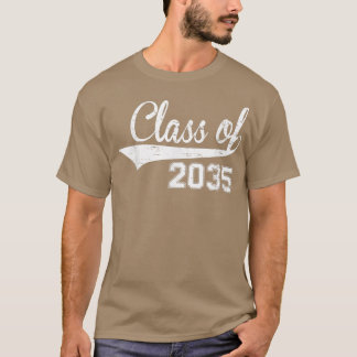 Class of 2035  Grow With Me PreK Preschool Graduat T-Shirt