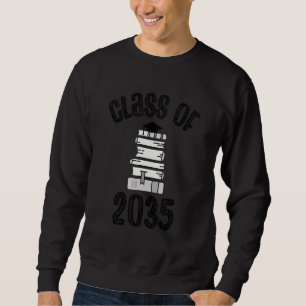 Class Of 2035 Grow With Me  Preschool Graduation K Sweatshirt