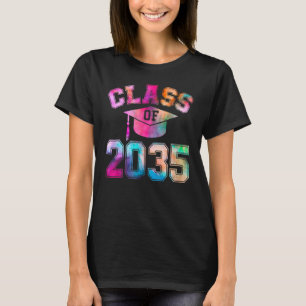CLASS OF 2035 Kindergarten Grow With Me Student Sc T-Shirt