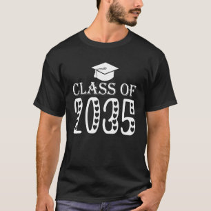 Class Of 2035 Leopard Pre k Grow with Me Graduatio T-Shirt