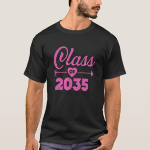 Class Of 2035 Pre-K Graduate Kindergarten Graduati T-Shirt