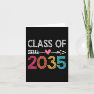 Class Of 2035 Pre-K Graduate Preschool Graduation Card