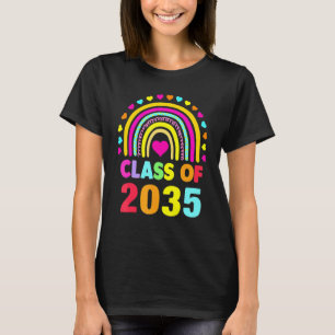 Class Of 2035 Pre K Graduate Preschool Graduation T-Shirt
