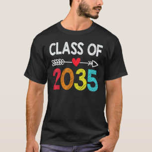 Class Of 2035 Pre-K Graduate Preschool Graduation T-Shirt