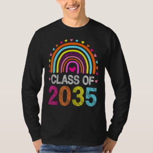 Class Of 2035 Pre K Graduate Preschool Graduation T-Shirt