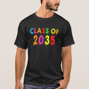 Class Of 2035 Pre K Graduate Preschool Graduation_ T-Shirt